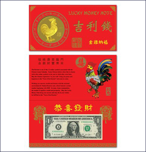 Tờ 1 USD phiên bản Gà may mắn ‘cháy hàng’ ở Mỹ