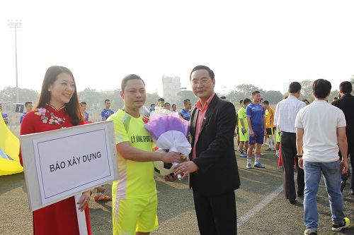 Giải giao lưu bóng đá Xây dựng mở rộng lần lần 2 - 2017 thành công tốt đẹp