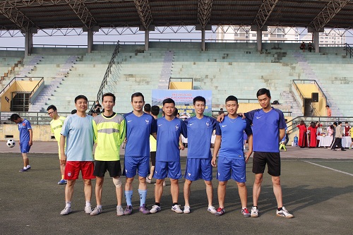 Giải giao lưu bóng đá Xây dựng mở rộng lần lần 2 - 2017 thành công tốt đẹp