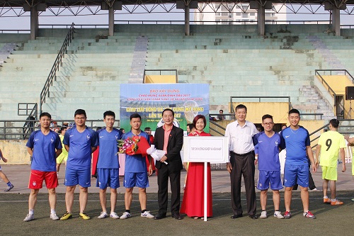 Giải giao lưu bóng đá Xây dựng mở rộng lần lần 2 - 2017 thành công tốt đẹp
