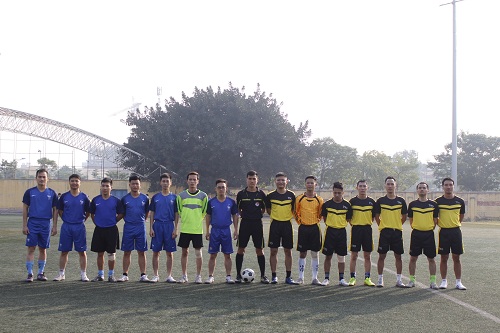 Giải giao lưu bóng đá Xây dựng mở rộng lần lần 2 - 2017 thành công tốt đẹp