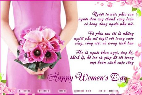 Những lời chúc hay và ý nghĩa nhân ngày 8/3