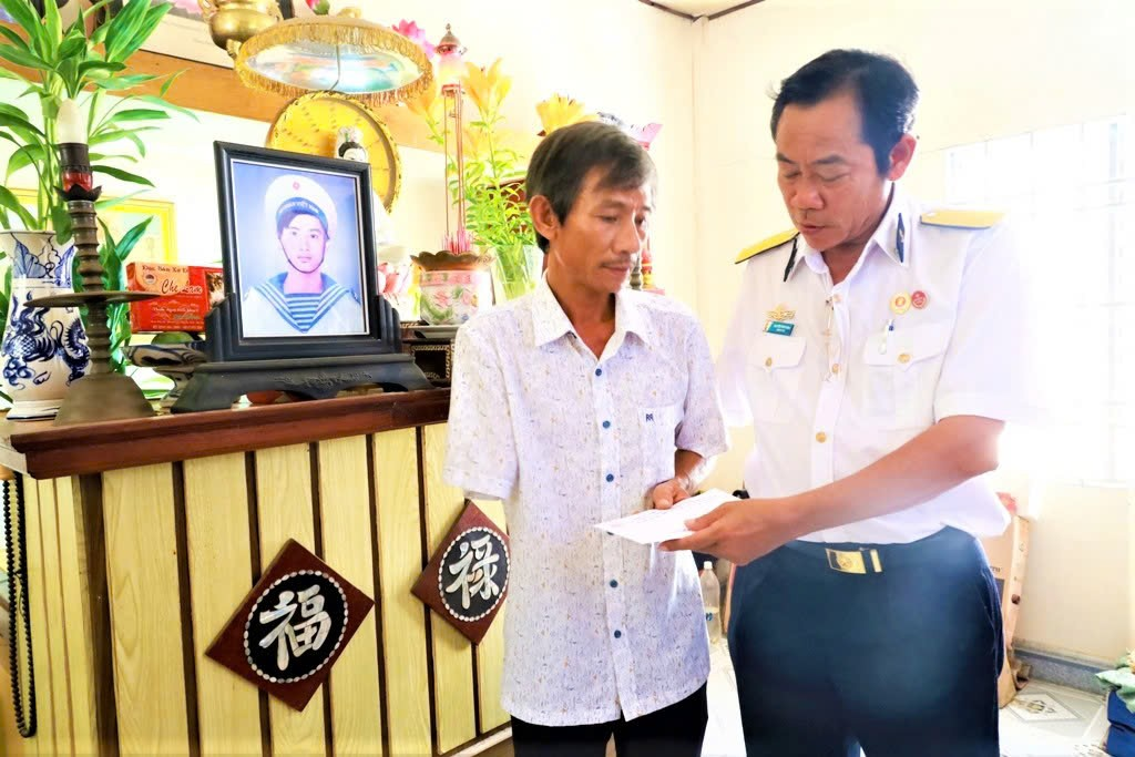 Thương binh Trường Sa tri ân đồng đội