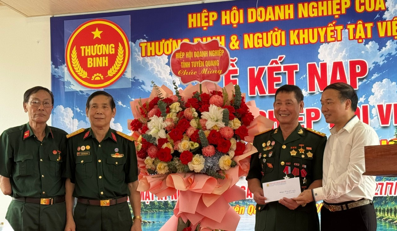 VAIDE: Kết nạp doanh nghiệp hội viên tại Tuyên Quang.