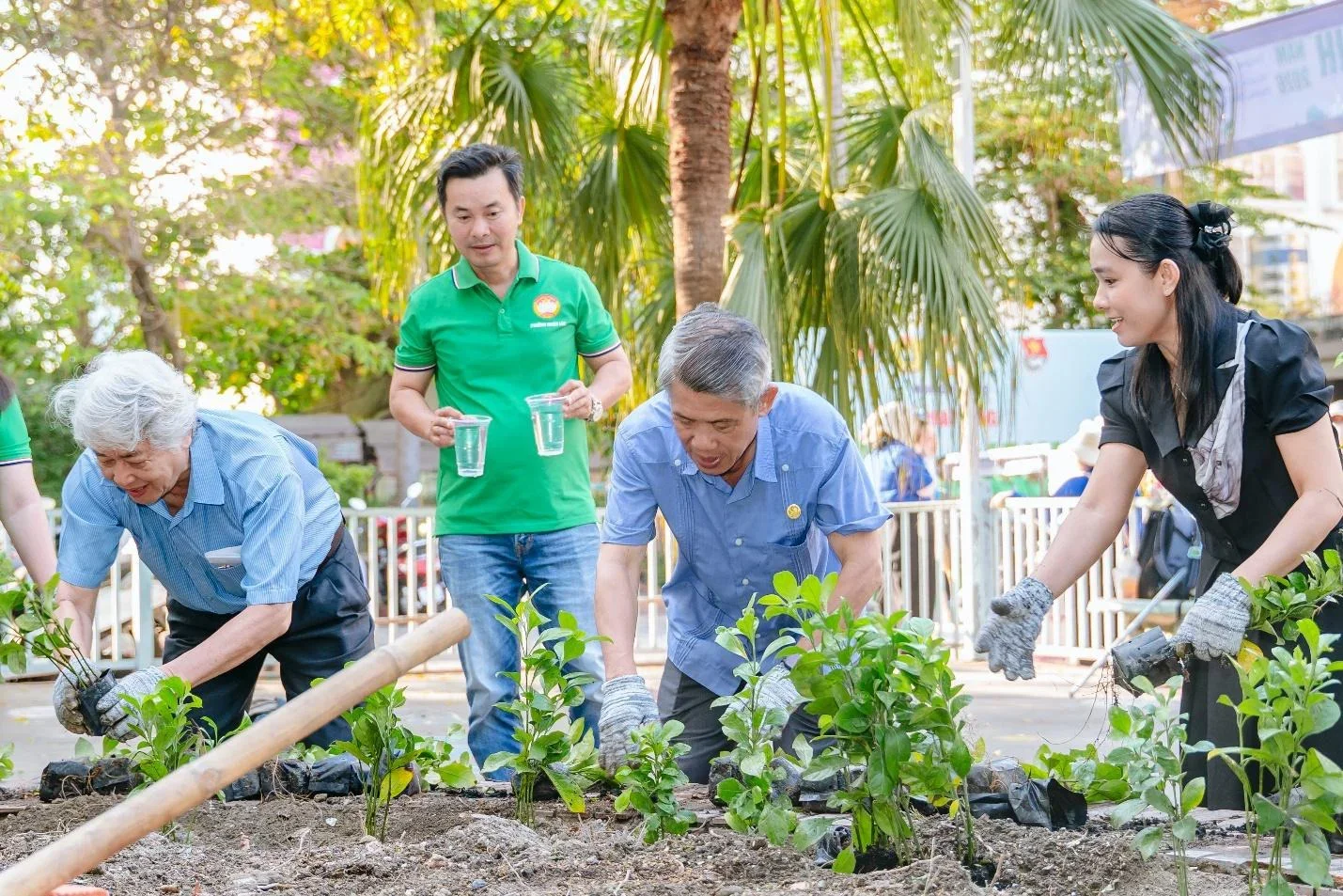 Phường Nhiêu Lộc: Tổ chức Lễ phát động Trồng cây - Vì  phường Nhiêu Lộc xanh