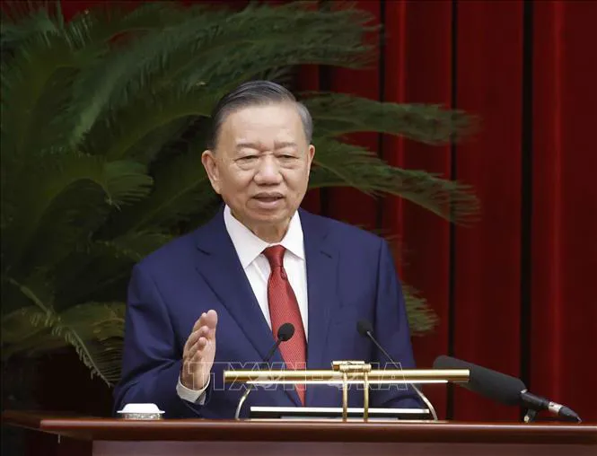 Phát biểu của Tổng Bí thư, Chủ tịch nước Tô Lâm bế mạc Hội nghị lần thứ Tư Ban Chấp hành Trung ương Đảng khóa XIV