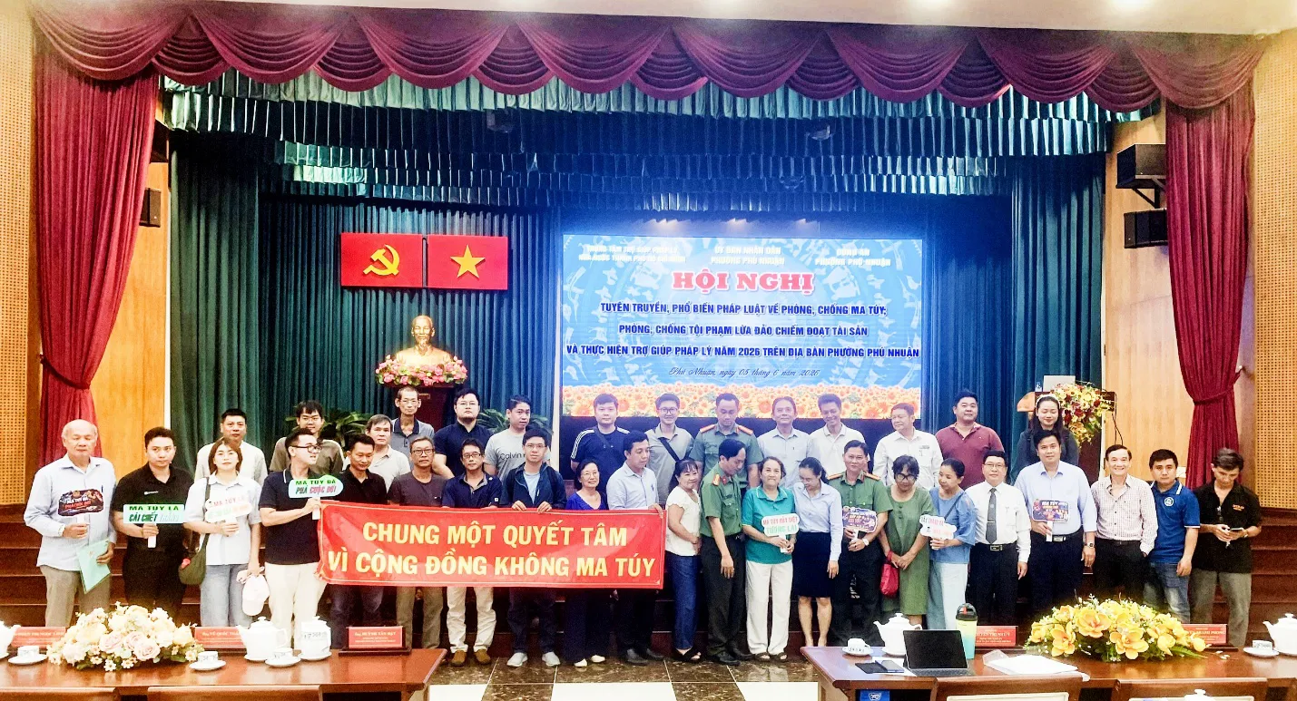Phường Phú Nhuận, TP.Hồ Chí Minh: Chung một quyết tâm, vì cộng đồng không ma tuý