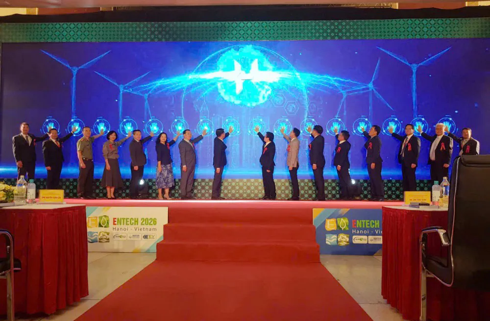 ENTECH HANOI 2026: Đổi mới sáng tạo - Chuyển đổi xanh trong lĩnh vực năng lượng – môi trường