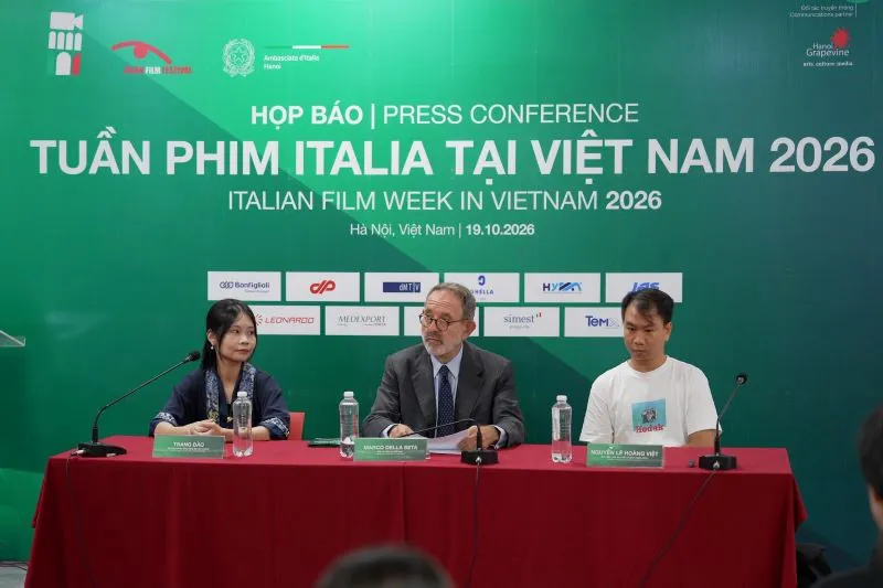 Tuần Phim Italia tại Việt Nam 2026 giới thiệu 6 tác phẩm điện ảnh đương đại
