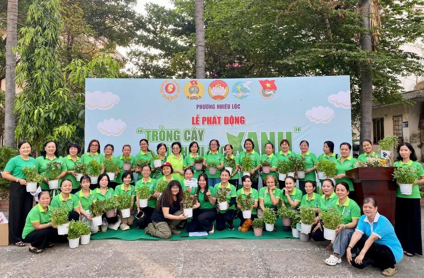 Phường Nhiêu Lộc: Tổ chức Lễ phát động Trồng cây - Vì  phường Nhiêu Lộc xanh