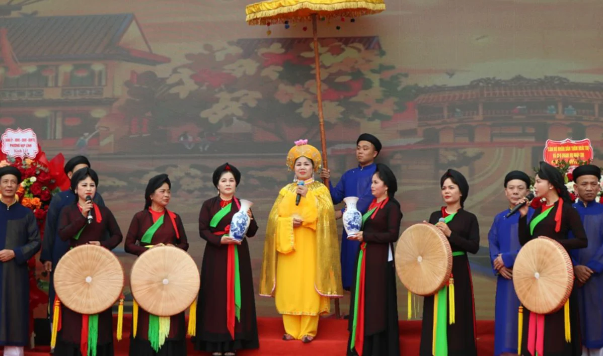 Khai mở lễ hội Đền Vua Bà, nơi khởi phát làn điệu Quan họ, tại Bắc Ninh năm 2026