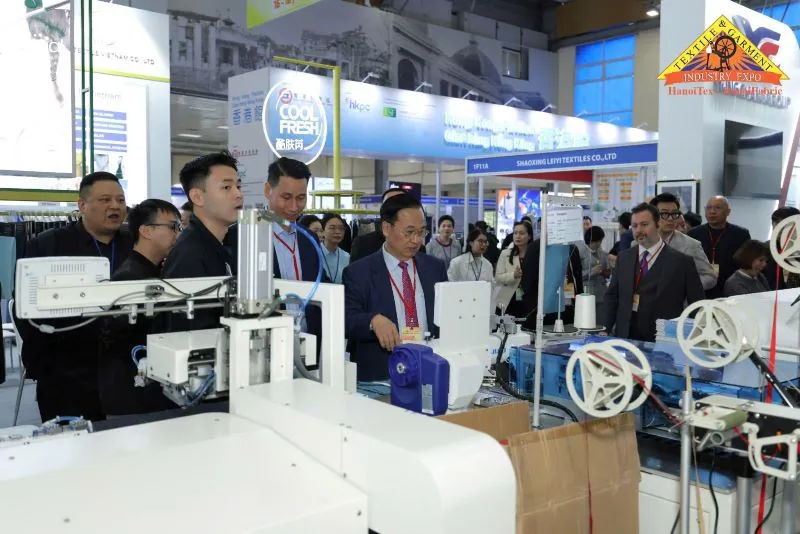 Nhiều công nghệ và giải pháp mới sẽ có mặt tại Triển lãm dệt may quốc tế HanoiTex – HanoiFabric 2026