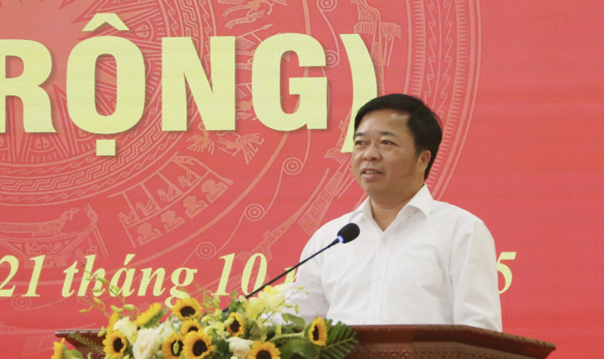 Đồng chí Bùi Văn Lương được bầu giữ chức Phó Bí thư Tỉnh uỷ, nhiệm kỳ 2025-2030