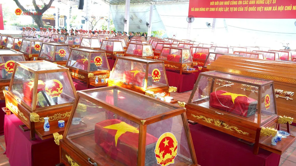 TP. Hồ Chí Minh tổ chức truy điệu, an táng 731 hài cốt liệt sĩ vào ngày 14/10