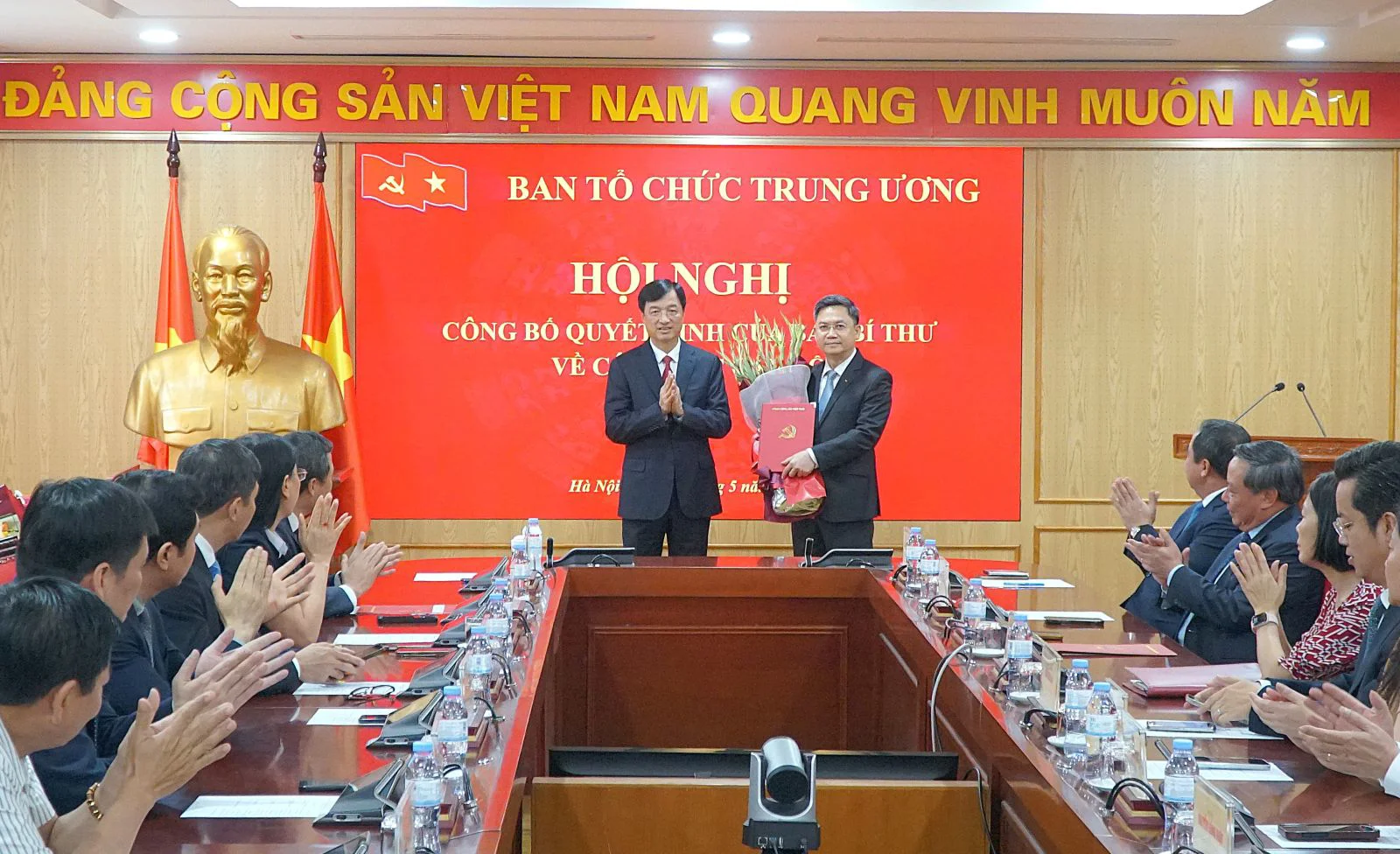 Trưởng Ban Tổ chức Thành ủy Hà Nội Hà Minh Hải giữ chức Phó trưởng Ban Tổ chức Trung ương