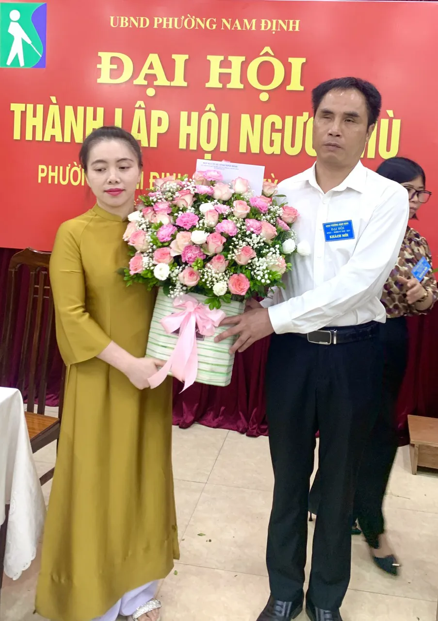Đại hội thành lập Hội Người mù phường Nam Định nhiệm kỳ 2026-2031