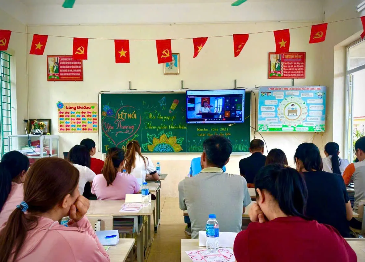 Ghi nhận tại trường học ở Ninh Bình trước ngày Thông tư 81 có hiệu lực