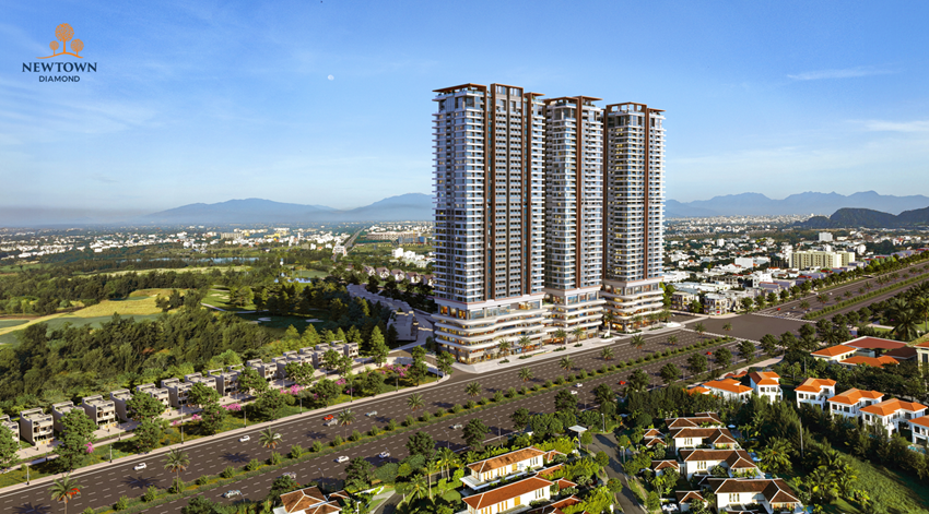 Newtown Diamond Đà Nẵng: Đón sóng du lịch, gia tăng giá trị tài sản ven biển