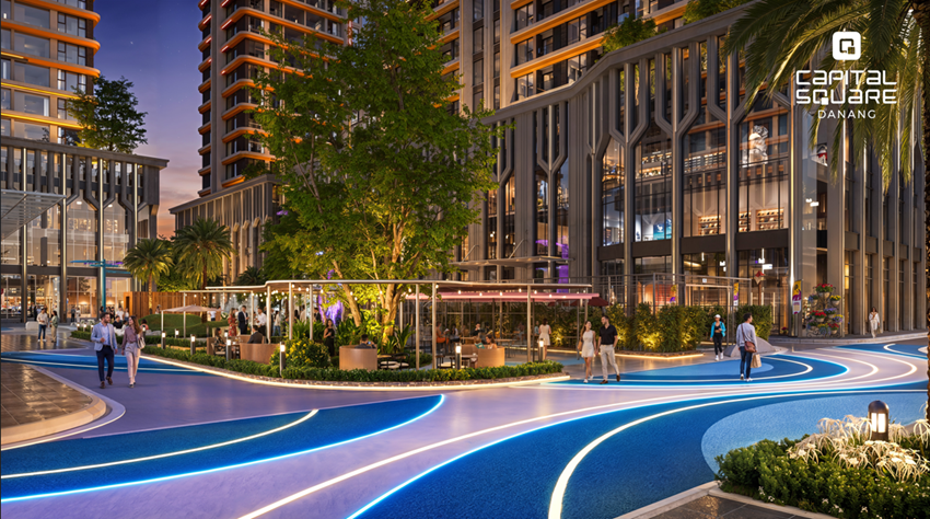 Capital Square Đà Nẵng: Không gian sống đa tầng, nâng tầm trải nghiệm