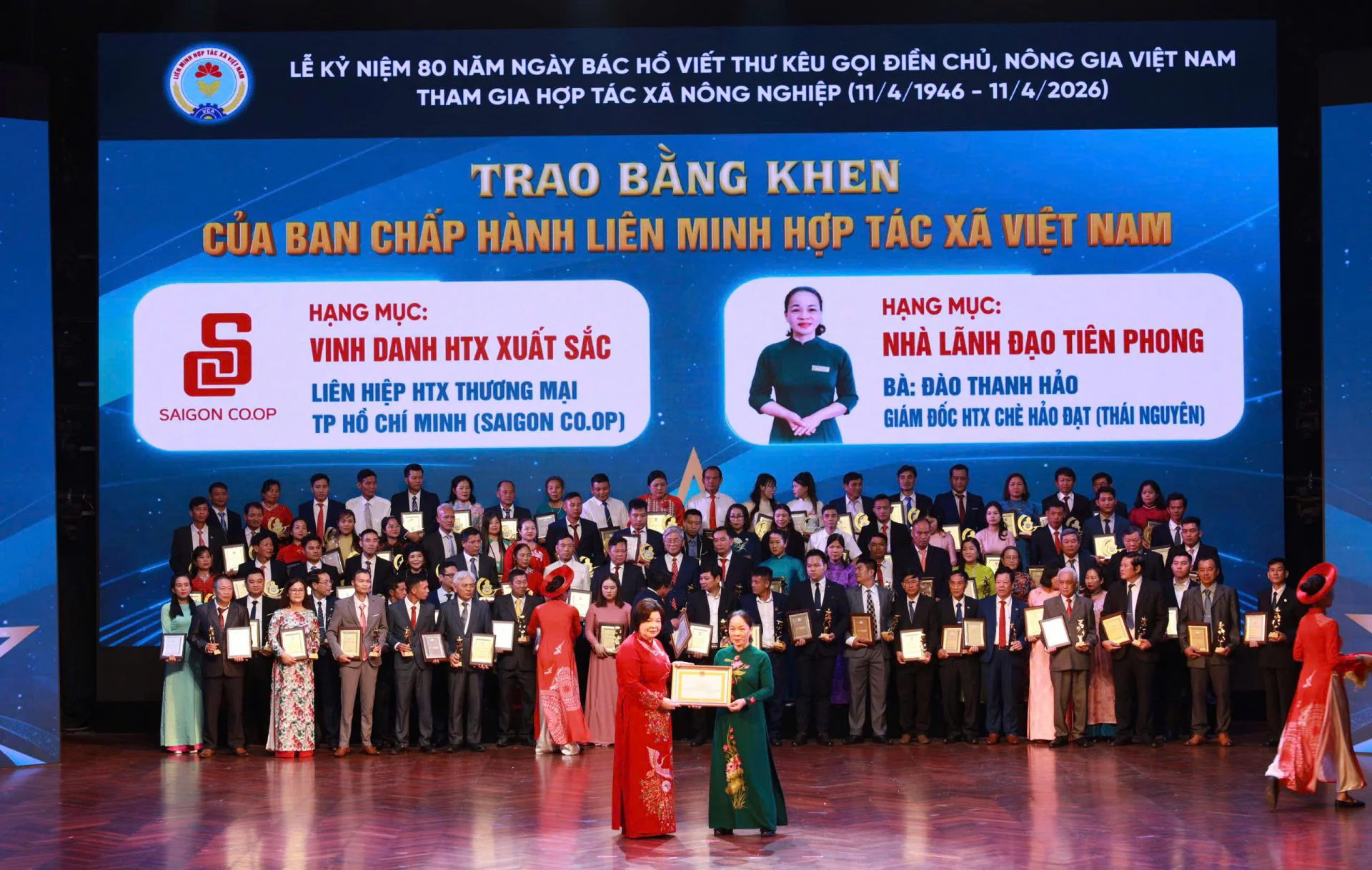 Vinh danh 100 hợp tác xã, sản phẩm hợp tác xã tiêu biểu