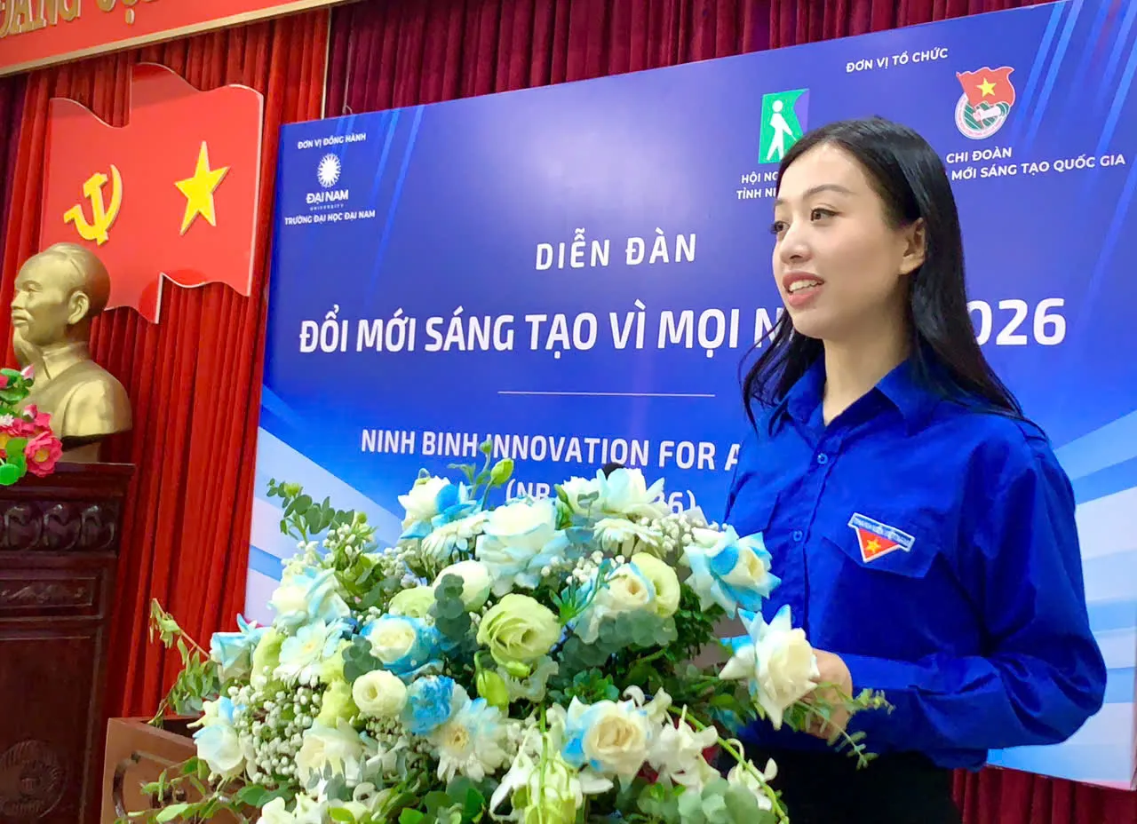 Hội Người mù tỉnh Ninh Bình tổ chức diễn đàn “Đổi mới sáng tạo vì mọi người 2026”
