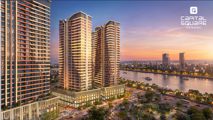 Capital Square Đà Nẵng: Không gian sống đa tầng, nâng tầm trải nghiệm