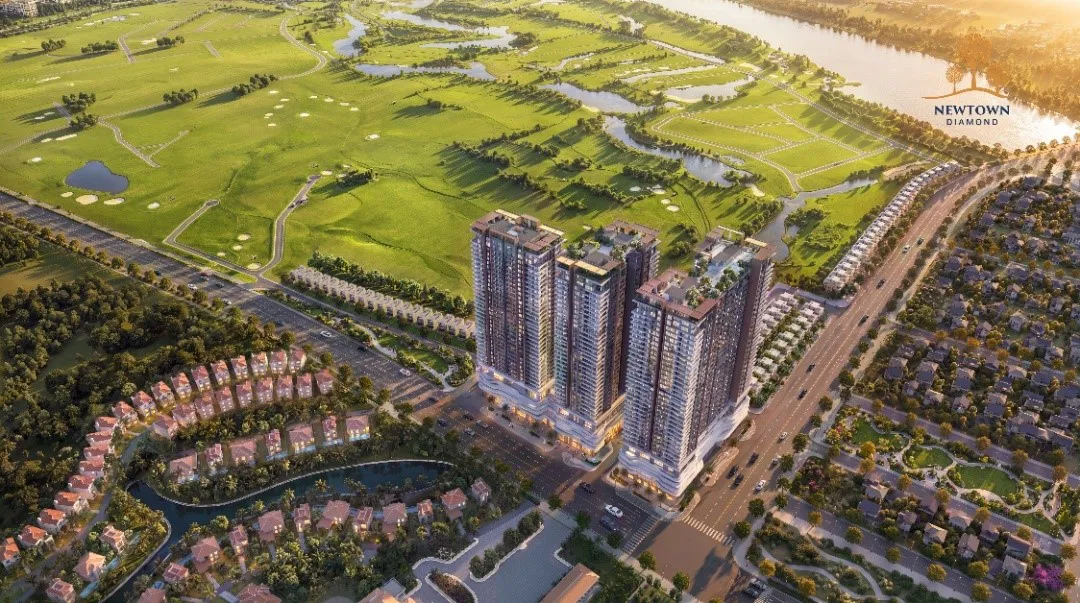 Tầm nhìn đa lớp: Lợi thế khác biệt của căn hộ Newtown Diamond