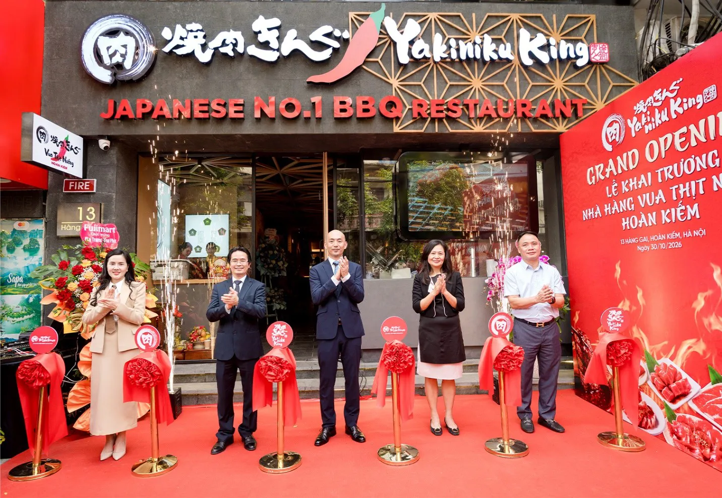 Vua thịt nướng Nhật Bản - Yakiniku King khai trương nhà hàng đầu tiên tại Việt Nam