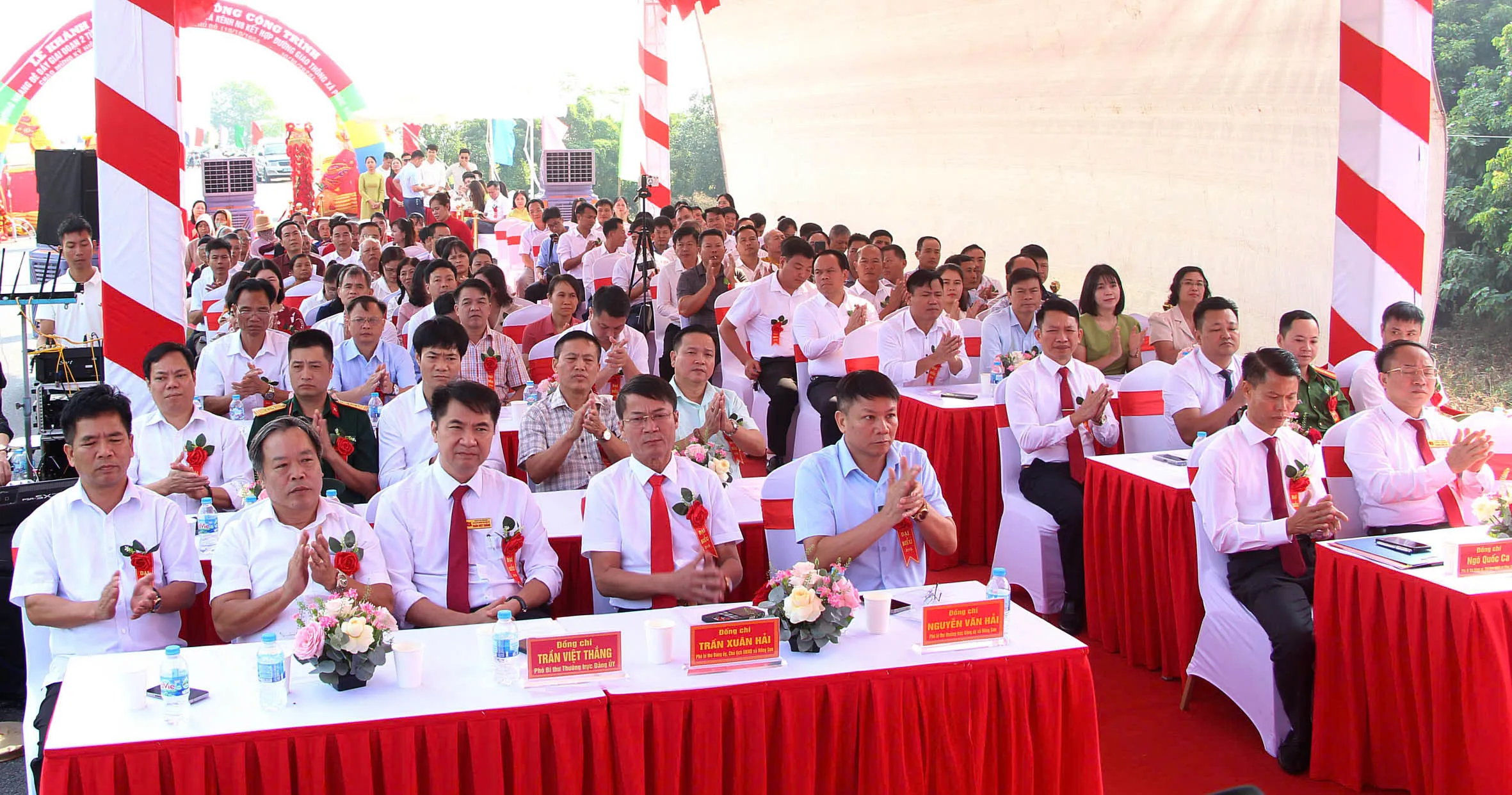 Xã Phúc Sơn, TP Hà Nội: Khánh thành và khởi công các Công trình chào mừng giải phóng Thủ Đô