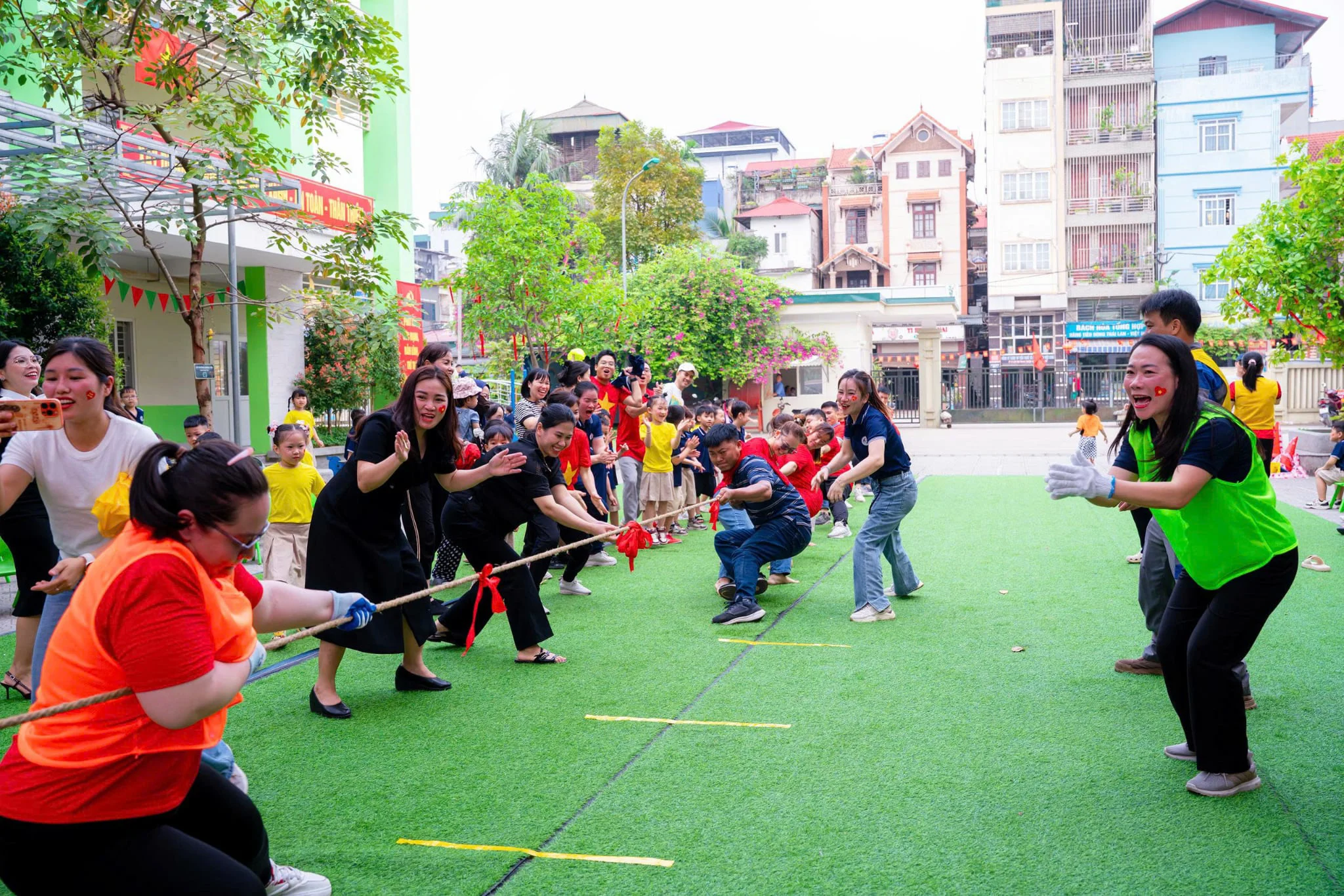 Ngày hội Thể dục Thể thao - Dấu ấn giáo dục toàn diện của Trường Mầm non Phú Minh