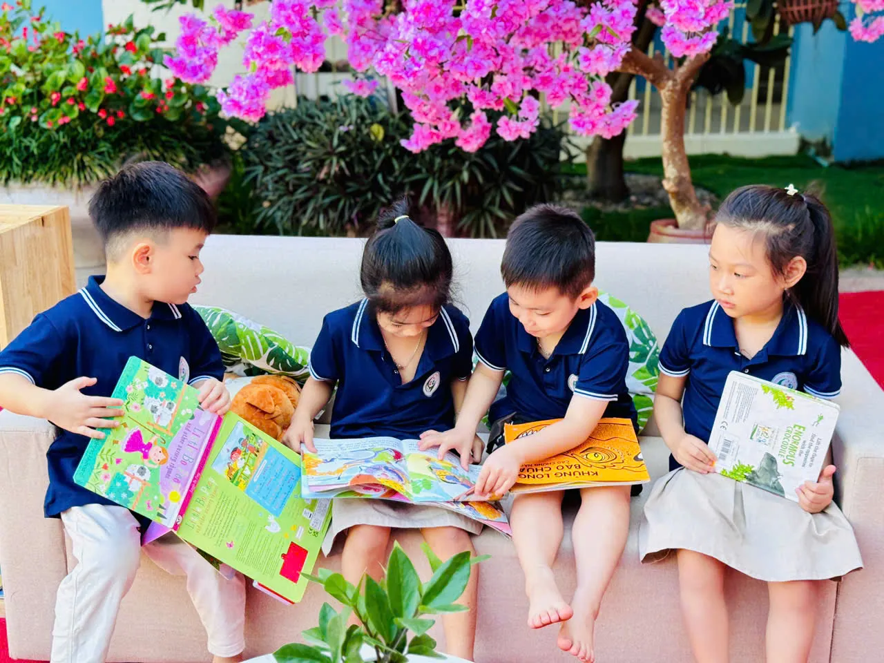 Ươm mầm tri thức: Lan tỏa văn hóa đọc từ ngôi Trường Mầm non chất lượng cao Phú Minh