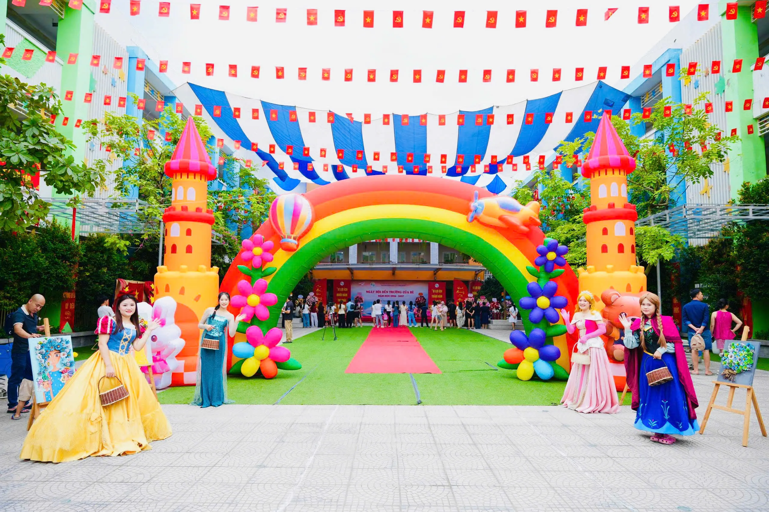 Trường Mầm non Chất lượng cao Phú Minh: Lấy trẻ làm trung tâm, lấy sự phát triển toàn diện của trẻ làm mục tiêu
