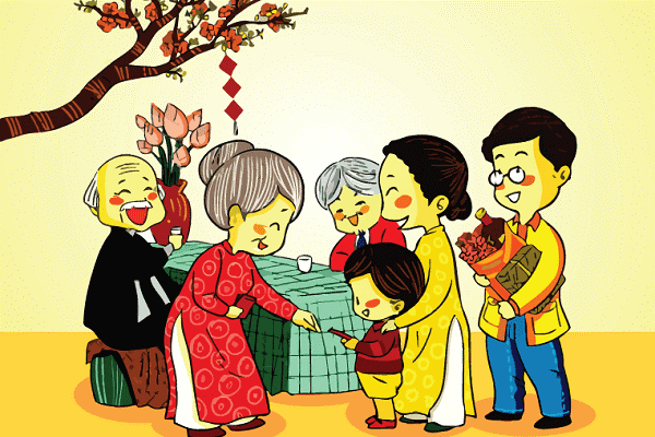 Lì xì đầu năm - Nét đẹp văn hóa của người Việt
