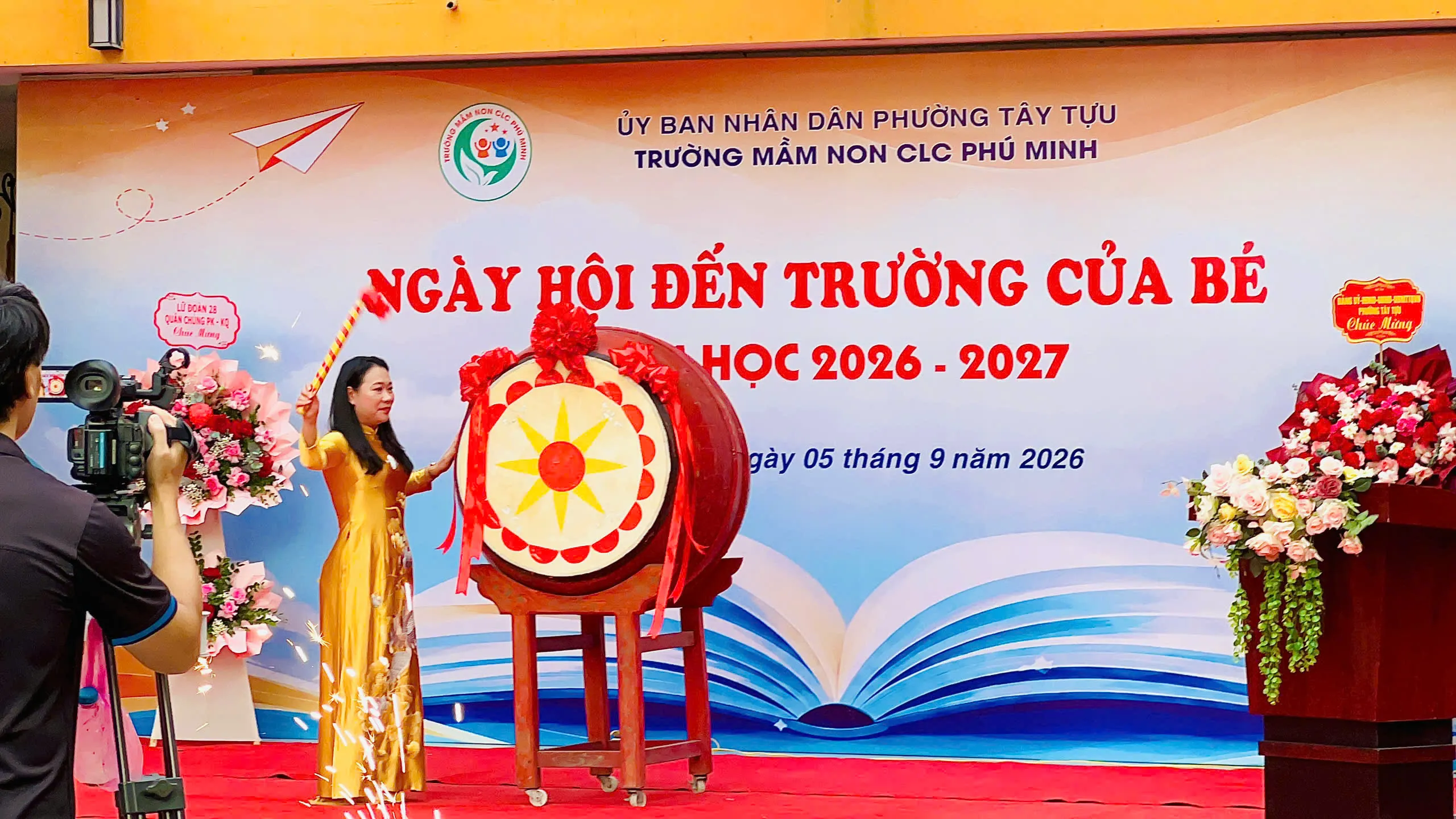 Trường Mầm non Chất lượng cao Phú Minh: Lấy trẻ làm trung tâm, lấy sự phát triển toàn diện của trẻ làm mục tiêu