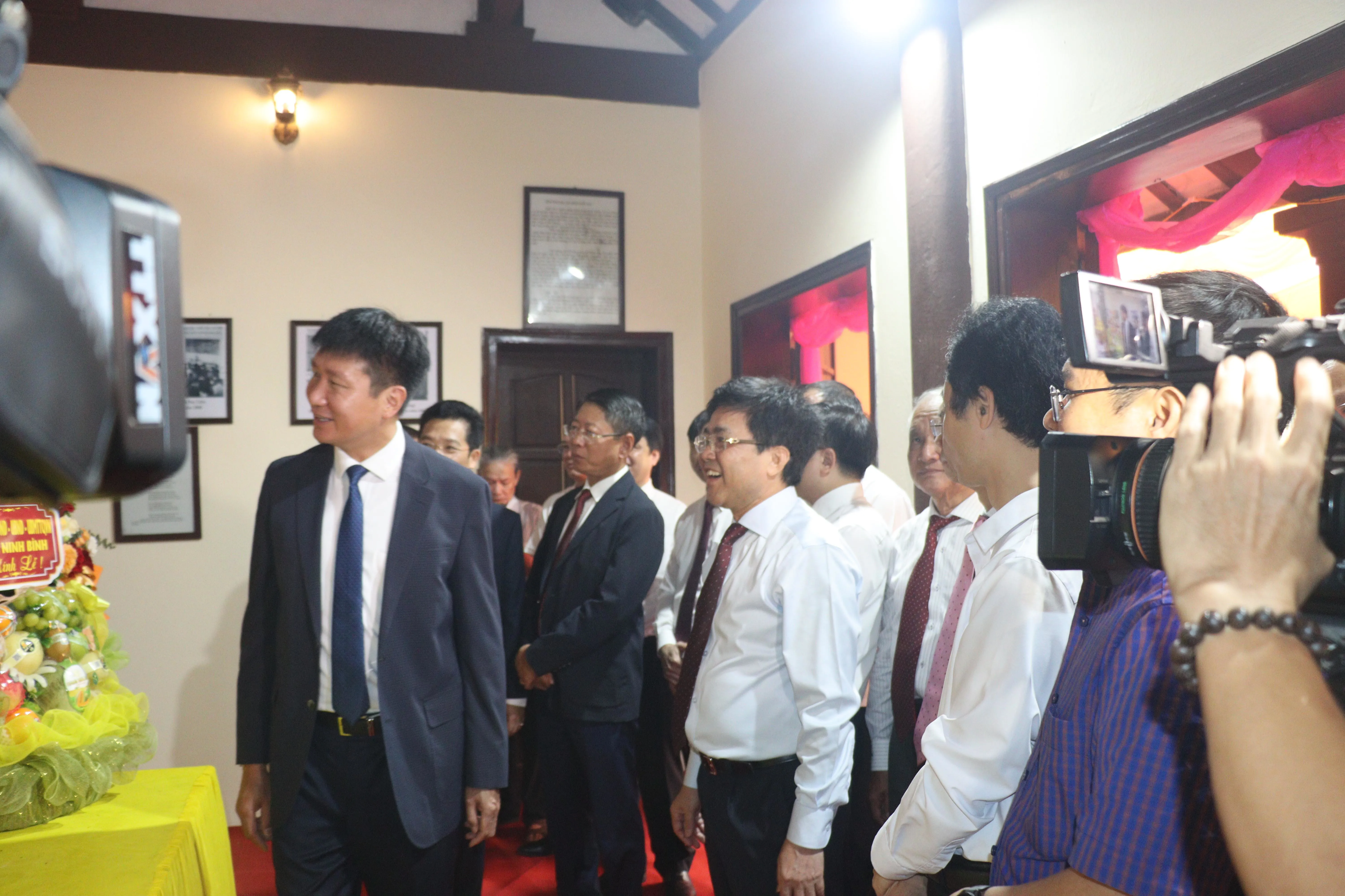 Xã Vụ Bản tổ chức Lễ dâng hương kỷ niệm 125 năm ngày sinh Giáo sư, Viện sĩ Trần Huy Liệu