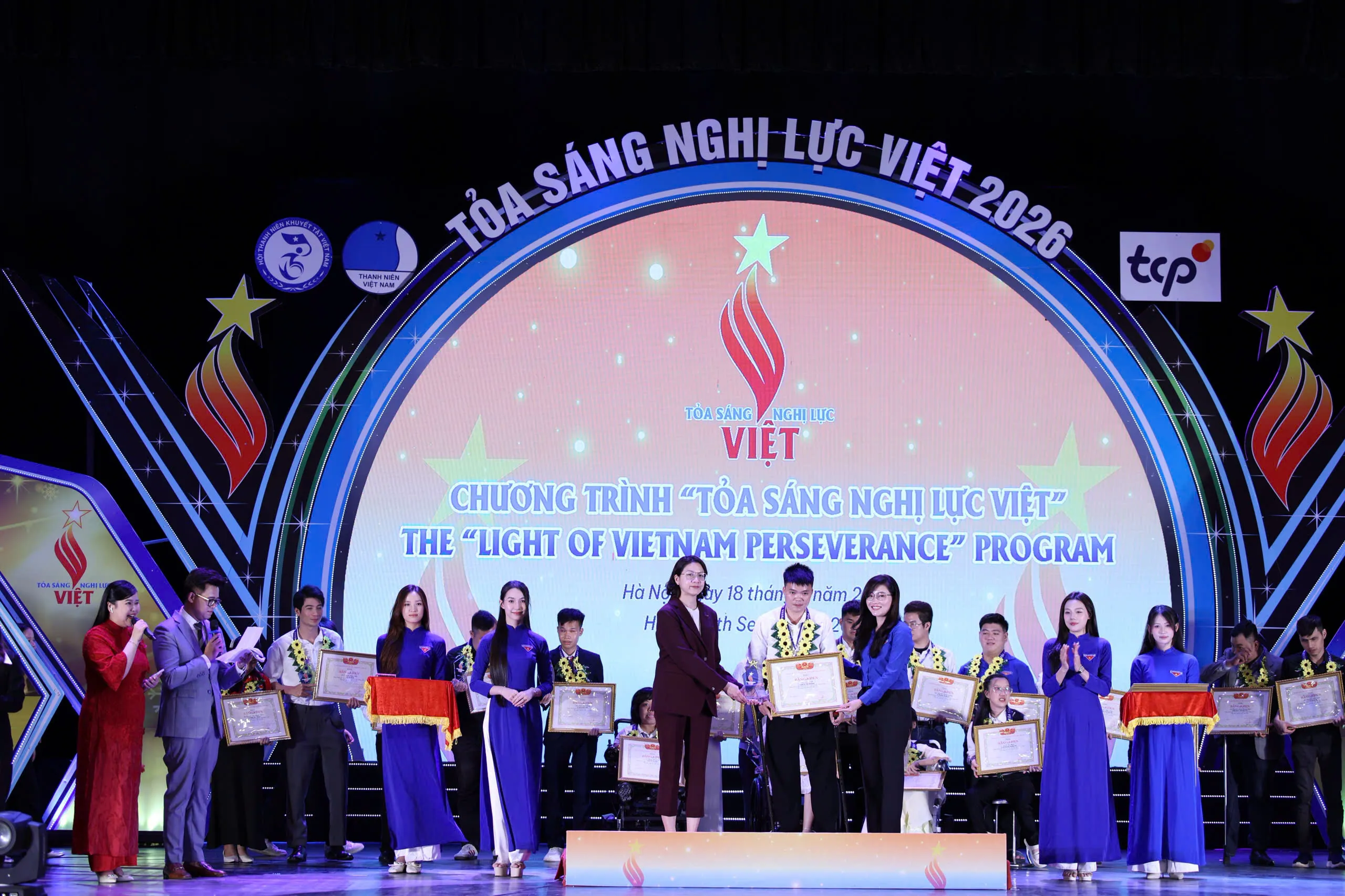 Vinh danh 26 gương thanh niên khuyết tật tiêu biểu “Tỏa sáng Nghị lực Việt” năm 2026
