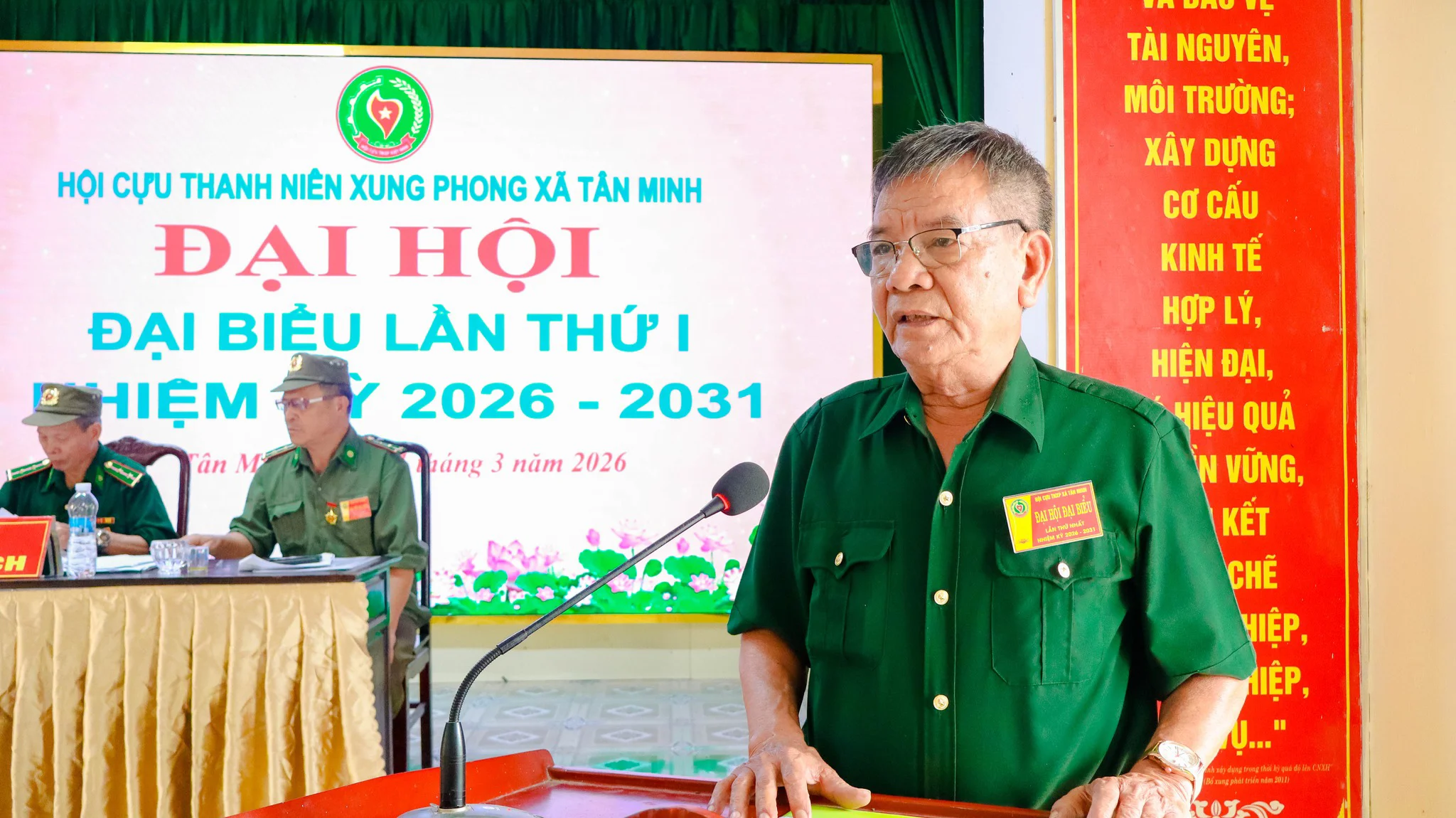 Xã Tân Minh (Ninh Bình) tổ chức Đại hội Hội Cựu Thanh niên Xung phong lần thứ I, nhiệm kỳ 2026 – 2031