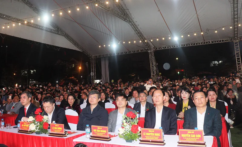 Lễ khai mạc Lễ hội Chợ Viềng xuân - Phủ Dầy năm Bính Ngọ 2026 