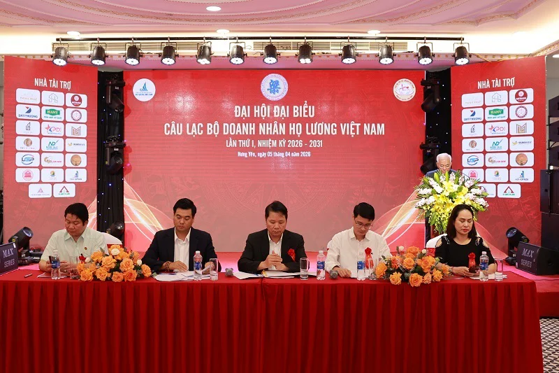 Đại hội đại biểu CLB Doanh nhân họ Lương Việt Nam lần thứ I: Kết nối, hợp tác và phát triển cộng đồng