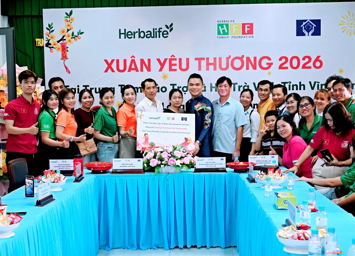 Herbalife Việt Nam tổ thức chương trình “Xuân Yêu Thương” 2026 cho trẻ em và người cao tuổi có hoàn cảnh khó khăn