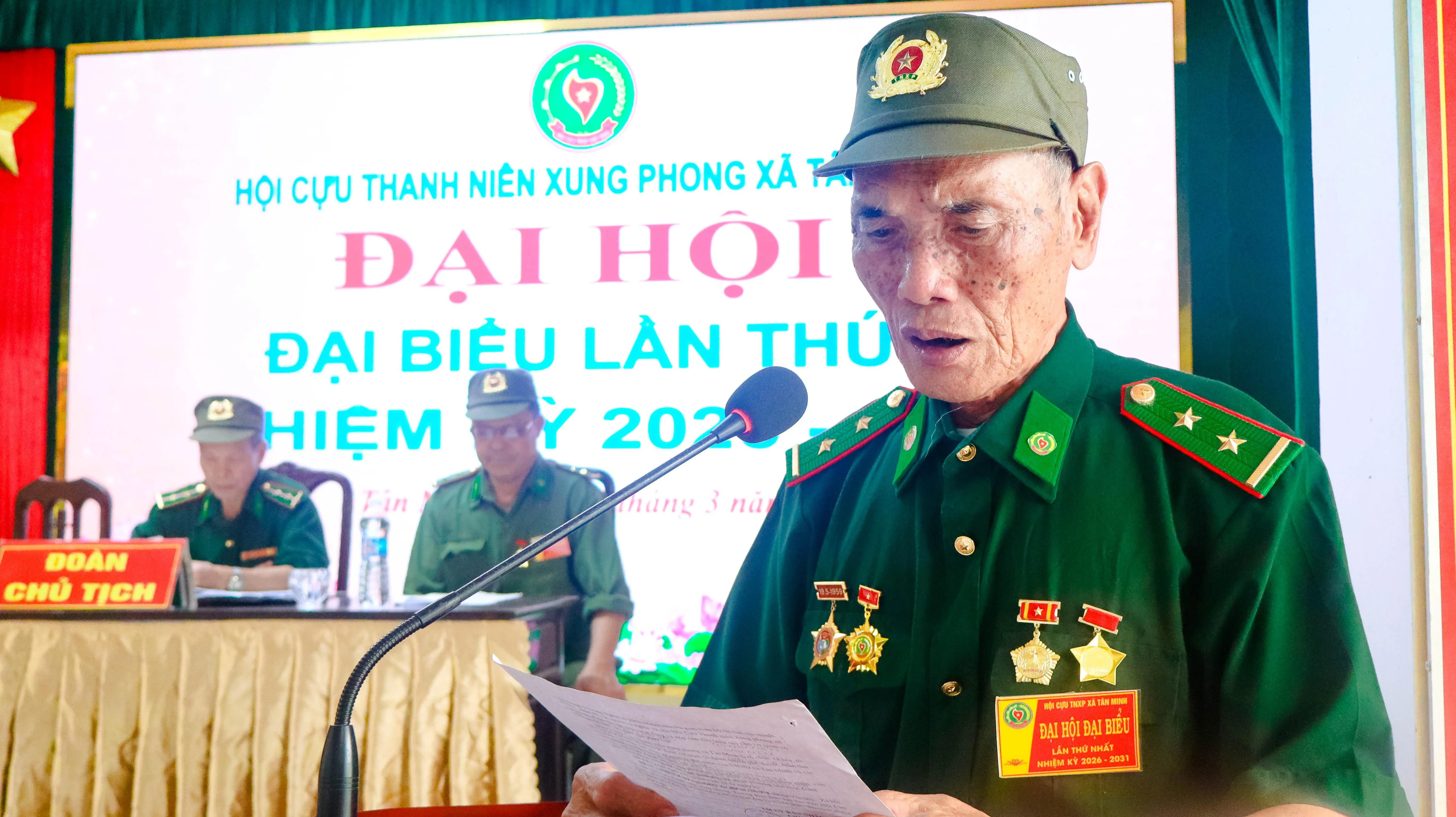 Xã Tân Minh (Ninh Bình) tổ chức Đại hội Hội Cựu Thanh niên Xung phong lần thứ I, nhiệm kỳ 2026 – 2031