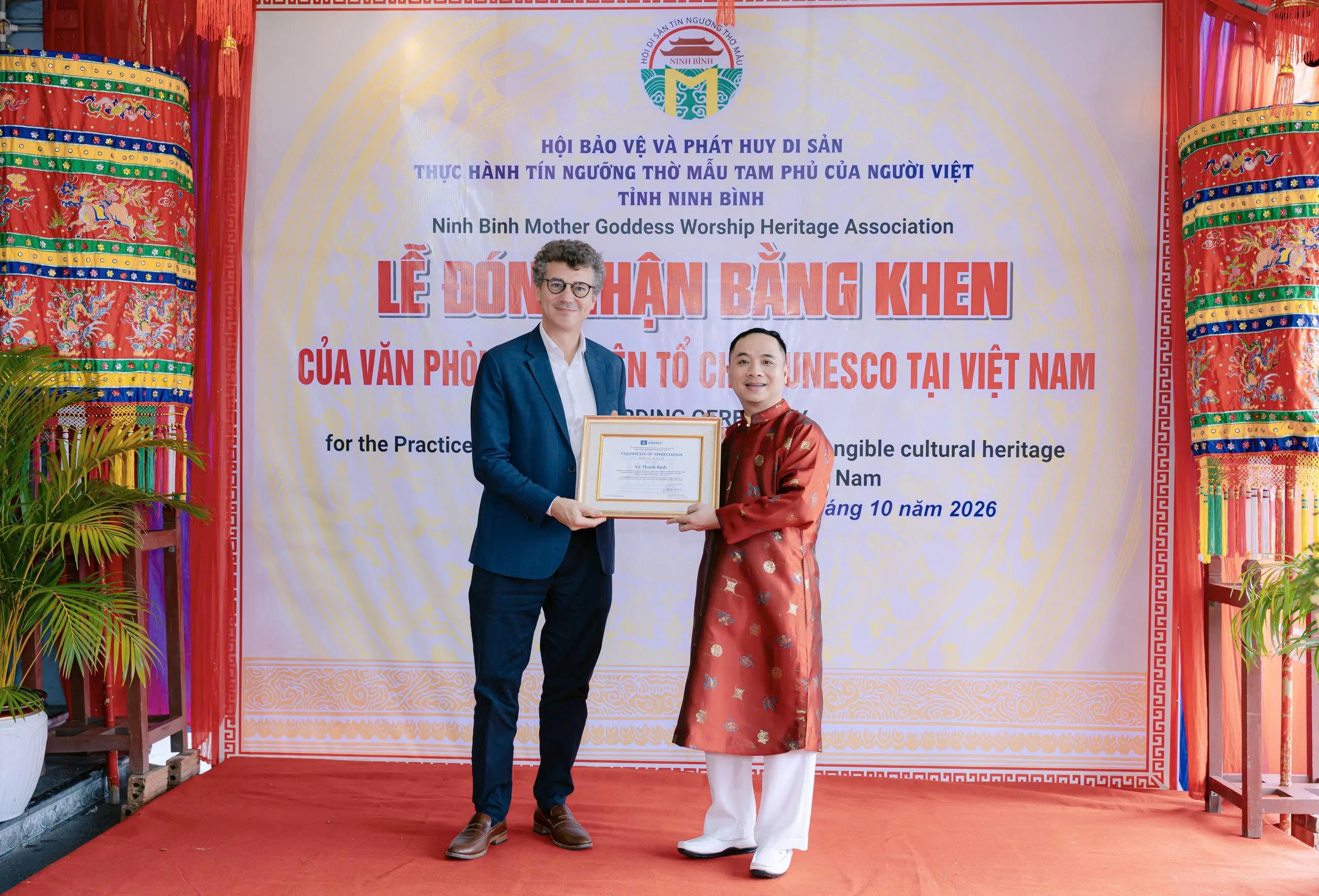 41 nghệ nhân gìn giữ di sản văn hóa tín ngưỡng thờ Mẫu Tam phủ của người Việt được UNESCO vinh danh