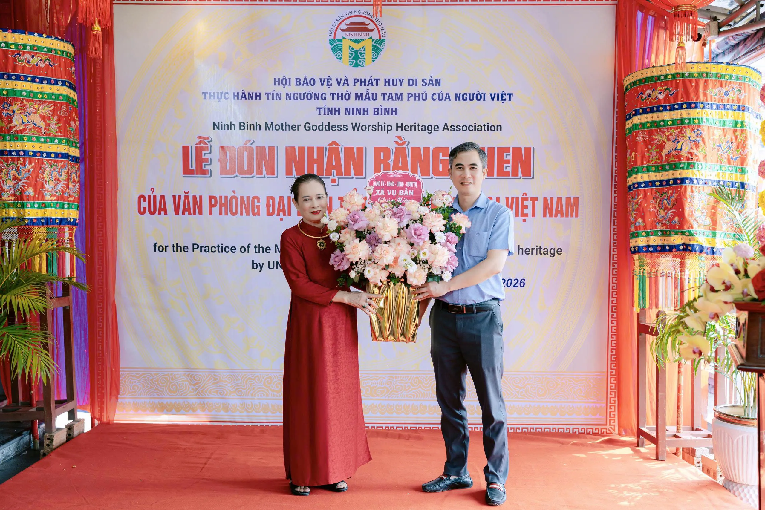 41 nghệ nhân gìn giữ di sản văn hóa tín ngưỡng thờ Mẫu Tam phủ của người Việt được UNESCO vinh danh