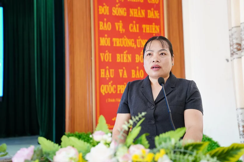 Hội LHPN xã Phong Doanh tổ chức hội nghị tập huấn, triển khai các đề án hỗ trợ phụ nữ khởi nghiệp giai đoạn mới