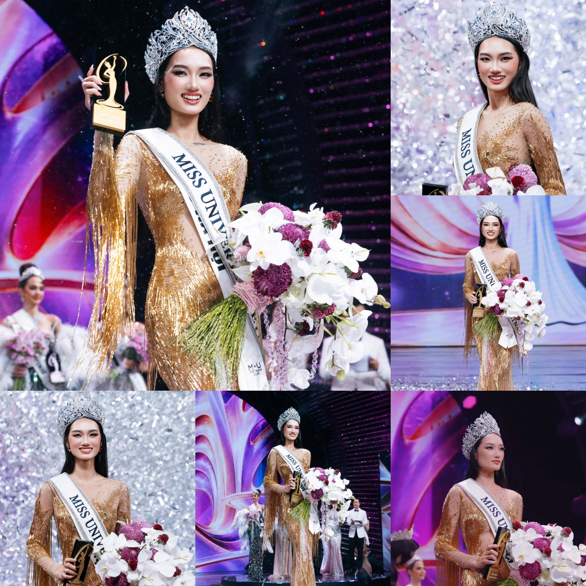 Nguyễn Quỳnh Anh đăng quang Miss Universe Vietnam 2026