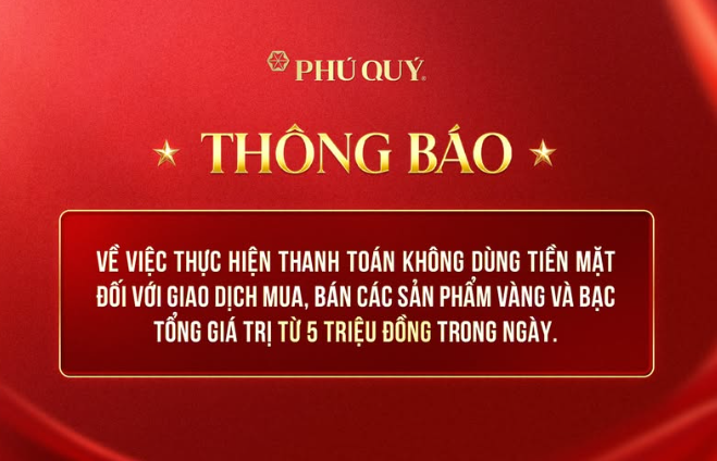 Loạt tiệm vàng yêu cầu khách mua bán qua tài khoản chính chủ
