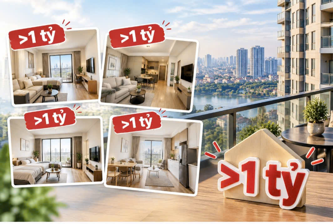 Xuất hiện trở lại căn hộ giá trên 1 tỷ đồng ở Hà Nội