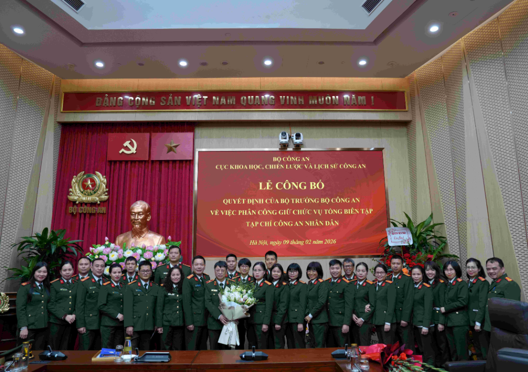 Thiếu tướng Phạm Khải được phân công Kiêm nhiệm chức vụ Tổng biên tập Tạp chí CAND