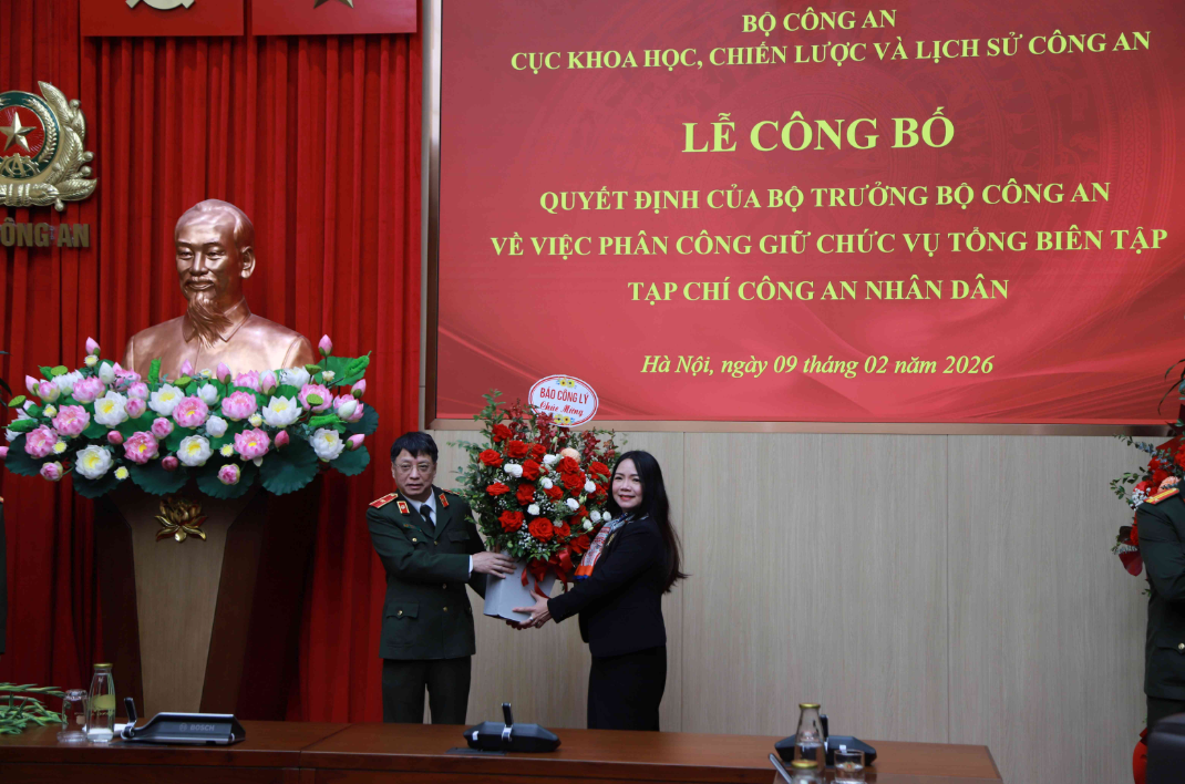 Thiếu tướng Phạm Khải được phân công Kiêm nhiệm chức vụ Tổng biên tập Tạp chí CAND