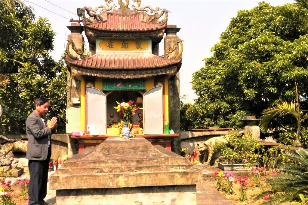 Làng tôi có mộ bà Hoàng Thái Hậu yên nghỉ